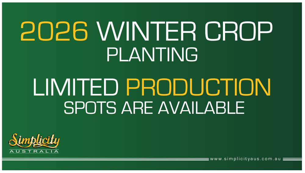 2026 Winter Crop Planting